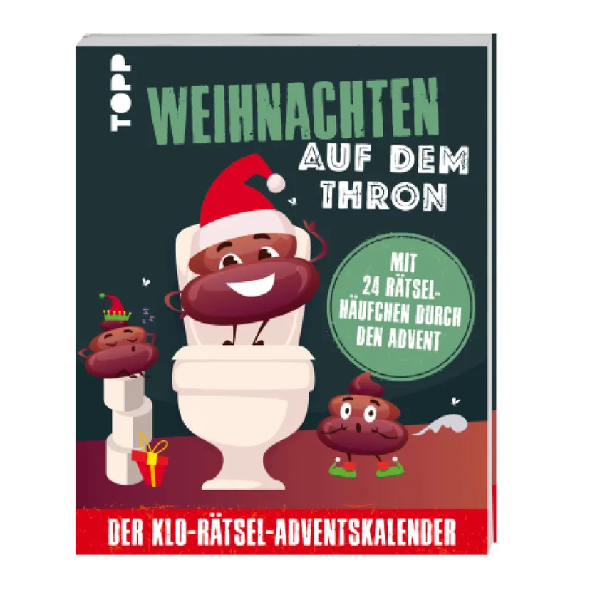 Produktbild: Weihnachten auf dem Thron: Mit 24 Rätselhäufchen durch den Advent