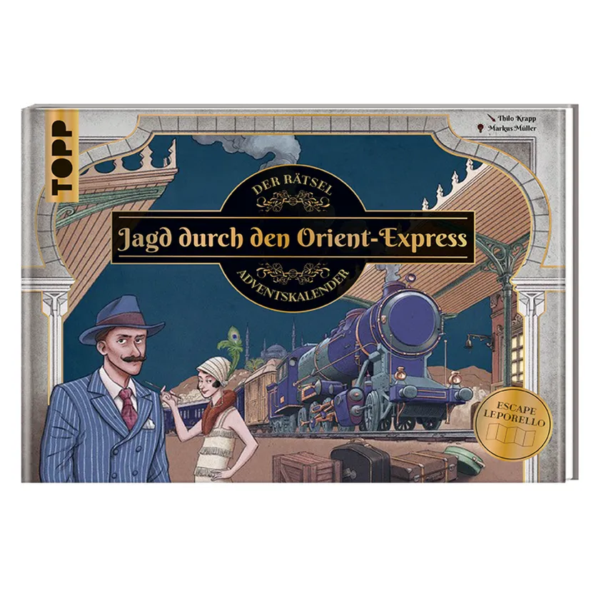 Produktbild: Jagd durch den Orient-Express – Escape-Leporello