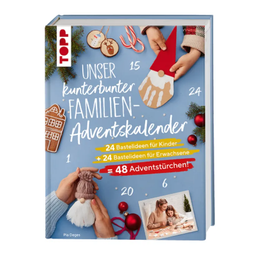 Produktbild: Unser kunterbunter Familien-Adventskalender