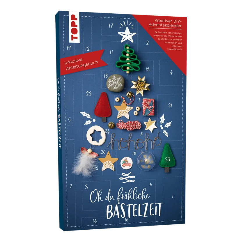 Produktbild: Adventskalender Oh du fröhliche Bastelzeit
