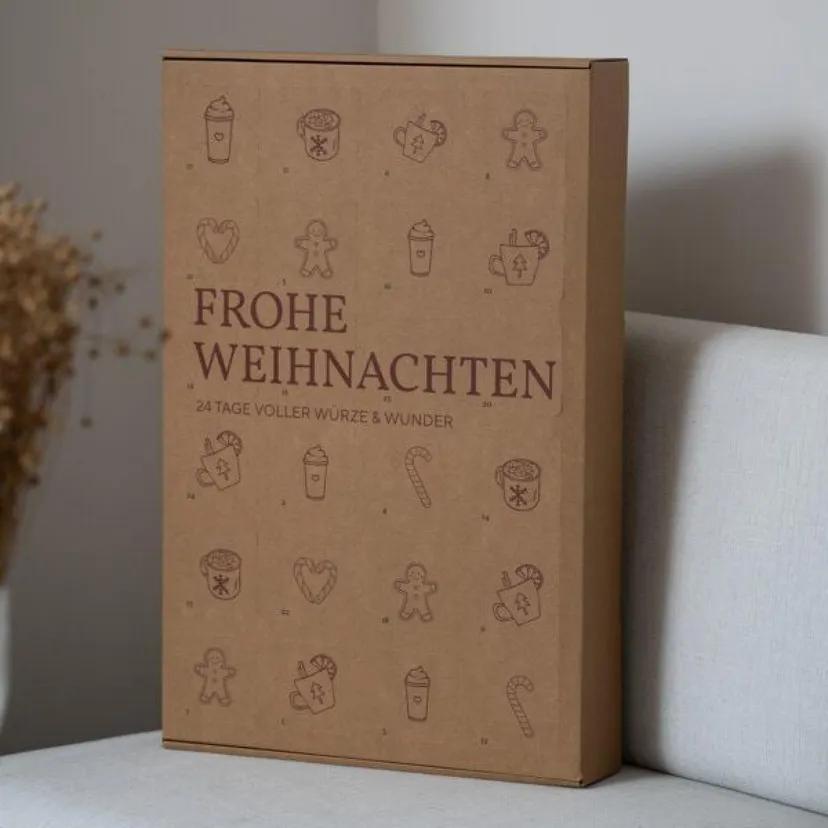 Produktbild: Adventskalender ADVENTSGAUDI * Adventszeit für Foodies * mit Gewürzen und anderen Leckerein