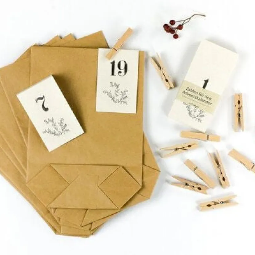 Produktbild: DIY Adventskalender Set zum Basteln & Befüllen
