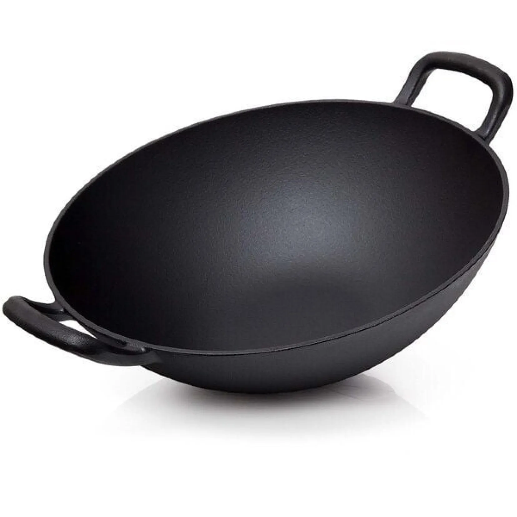 Produktbild: Gusseisen Wok Ø 33,5 cm für asiatische Gerichte und mehr