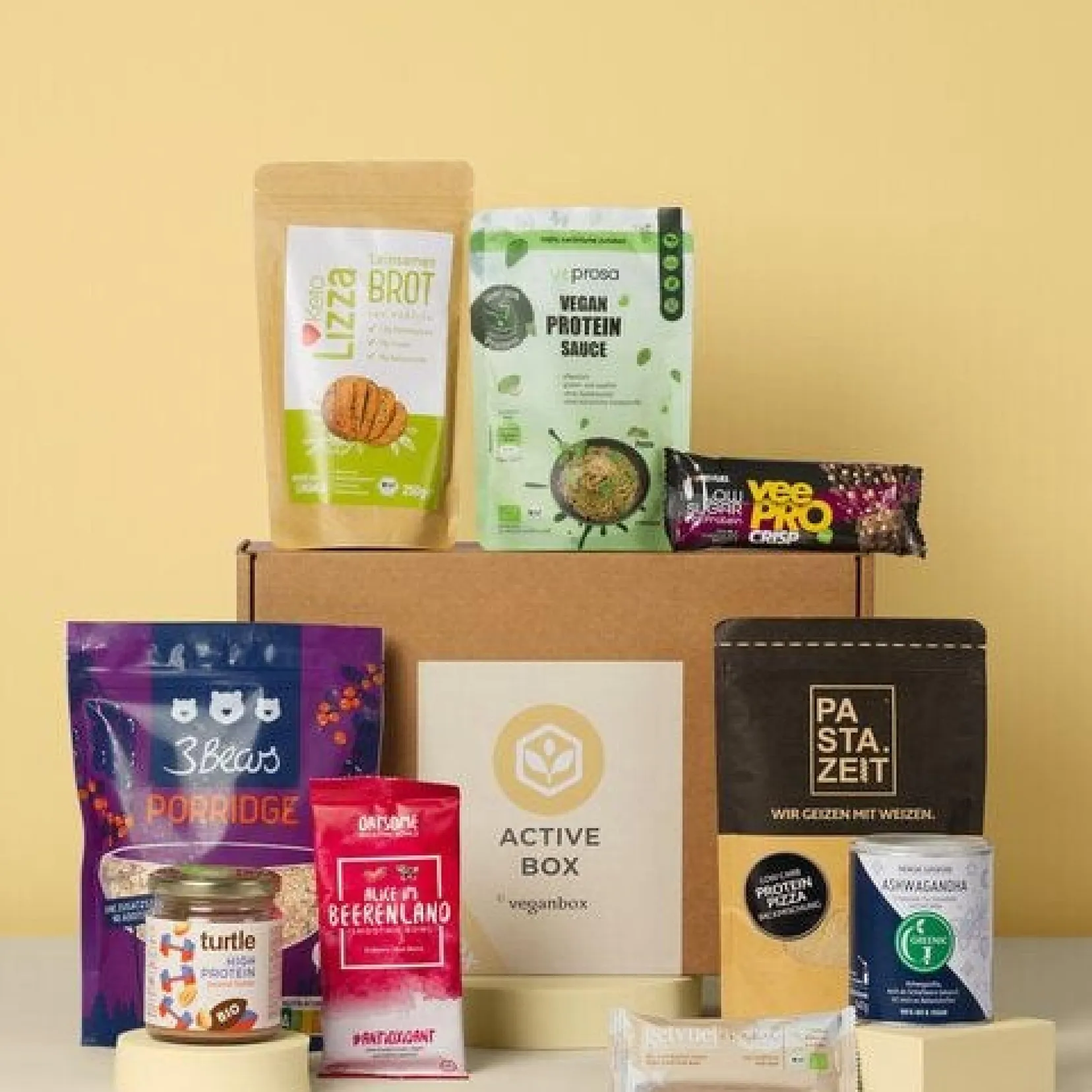 Produktbild: Geschenkbox Active mit veganen & healthy Highlights