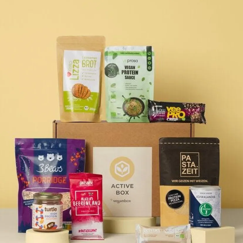 Produktbild: Geschenkbox Active mit veganen & healthy Highlights