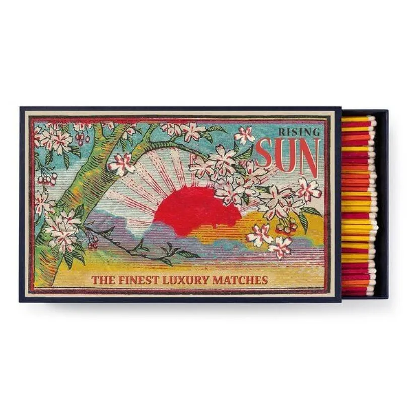 Produktbild: The Rising Sun Giant Matchbox Streichhölzer