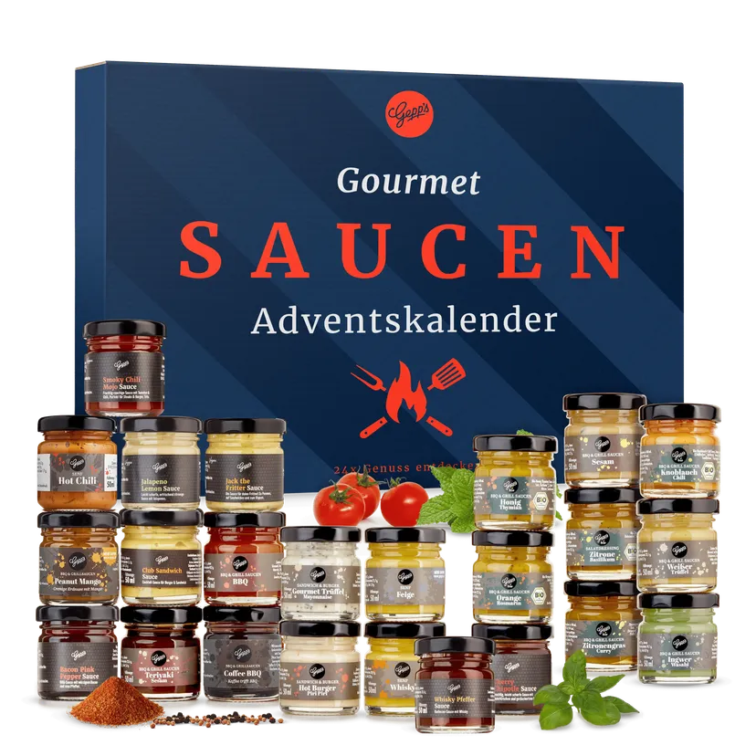 Produktbild: Saucen Gourmet Adventskalender 2025