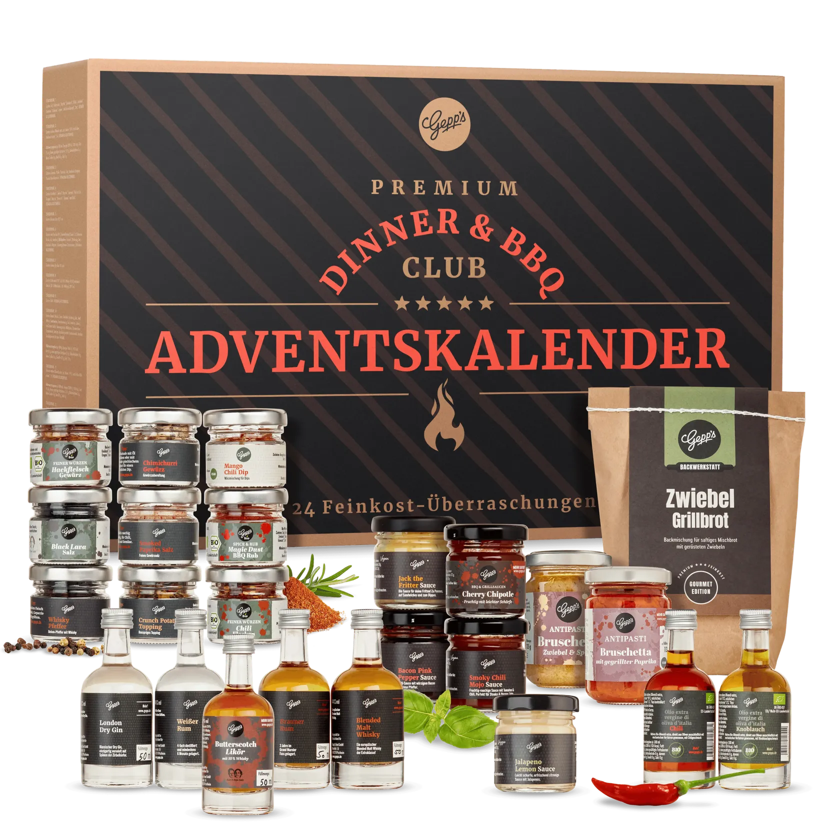 Produktbild: Premium Grill Adventskalender Dinner & BBQ 2025