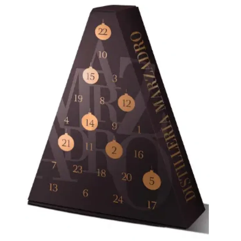 Produktbild: Adventskalender mit 24 Grappa Mignon Flaschen