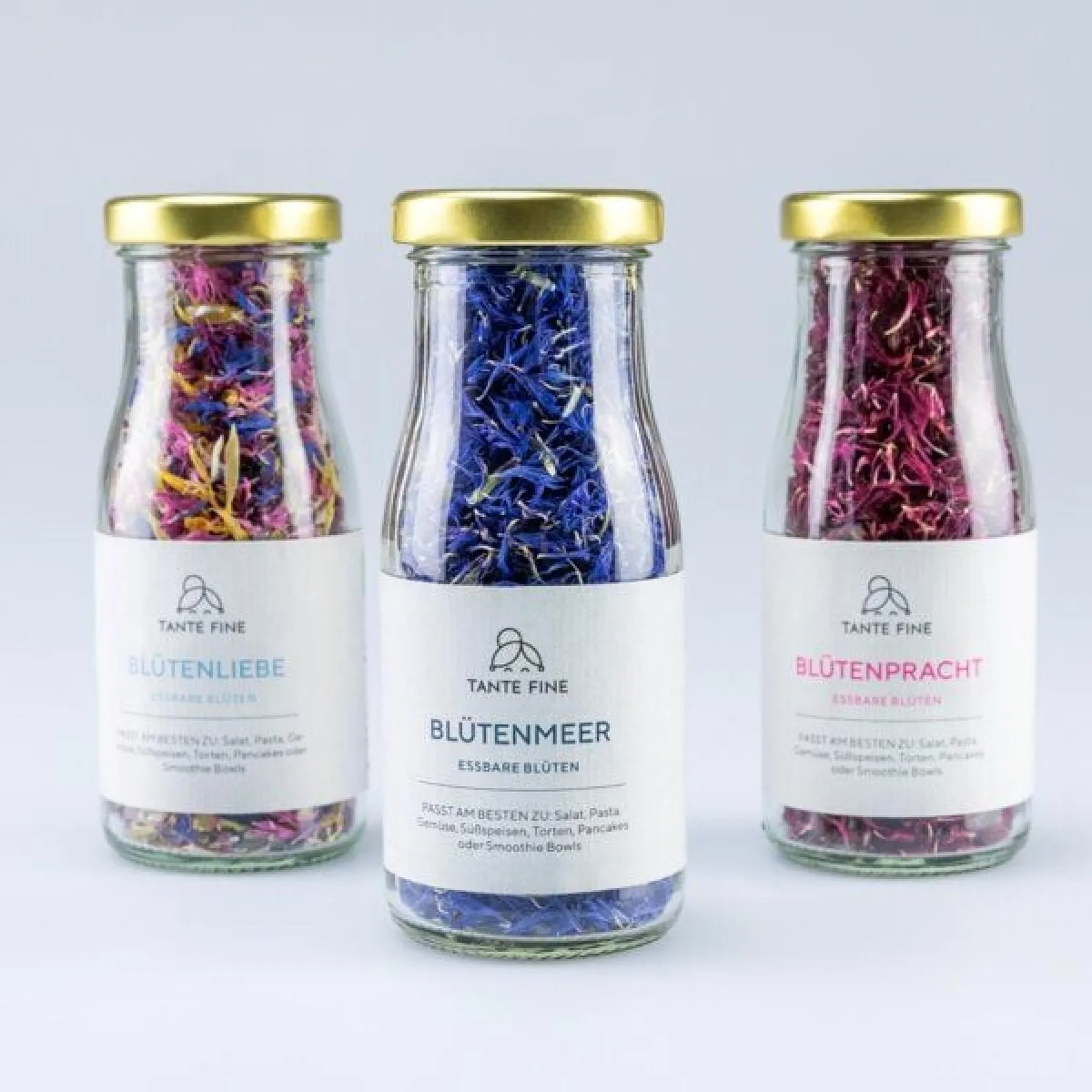 Produktbild: Bio BLÜTENKONFETTI * essbare Blüten in allen Farben * Streudeko für Gerichte