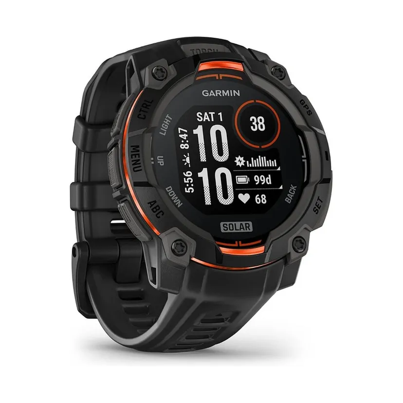 Produktbild: Garmin Smartwatch Instinct 3 Solar 45 mm Schwarz