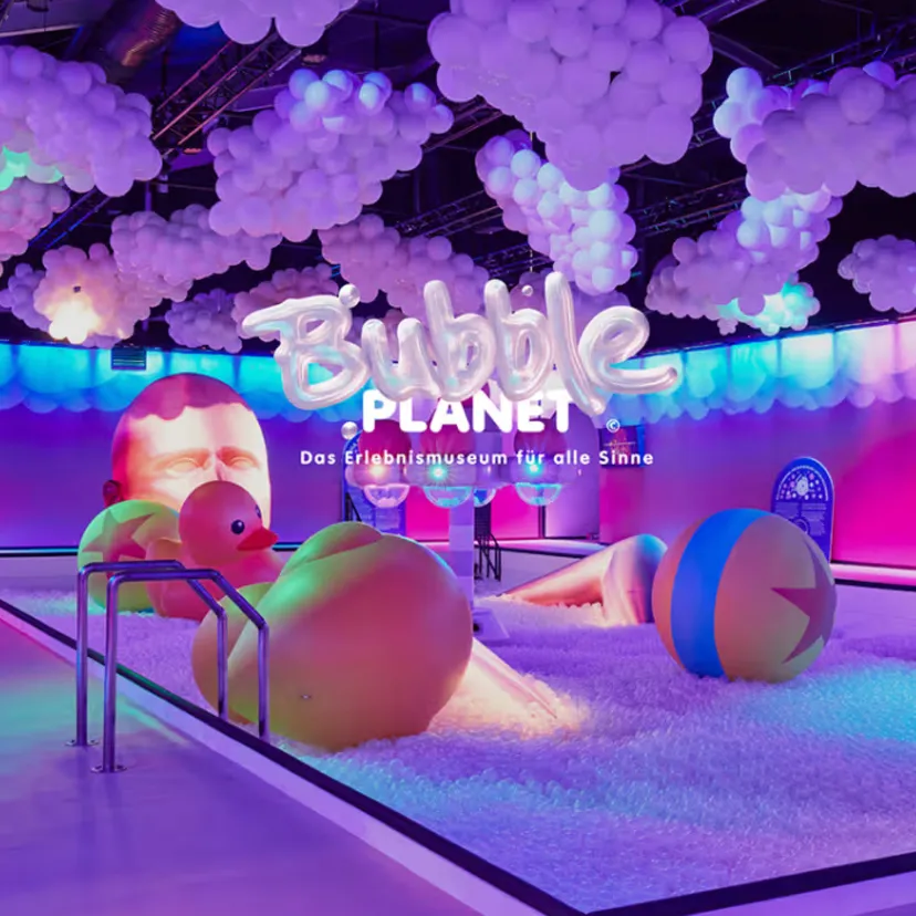 Produktbild: Bubble Planet: Das Erlebnismuseum für alle Sinne in Berlin