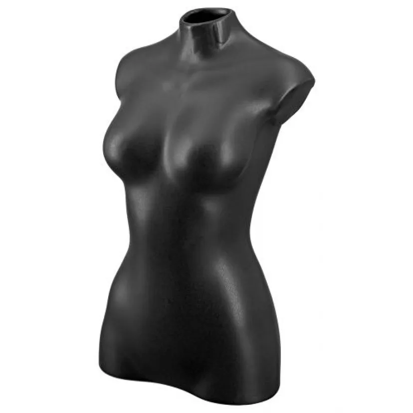 Produktbild: Vase „Black Lady“ Fraumotiv Keramik schwarz