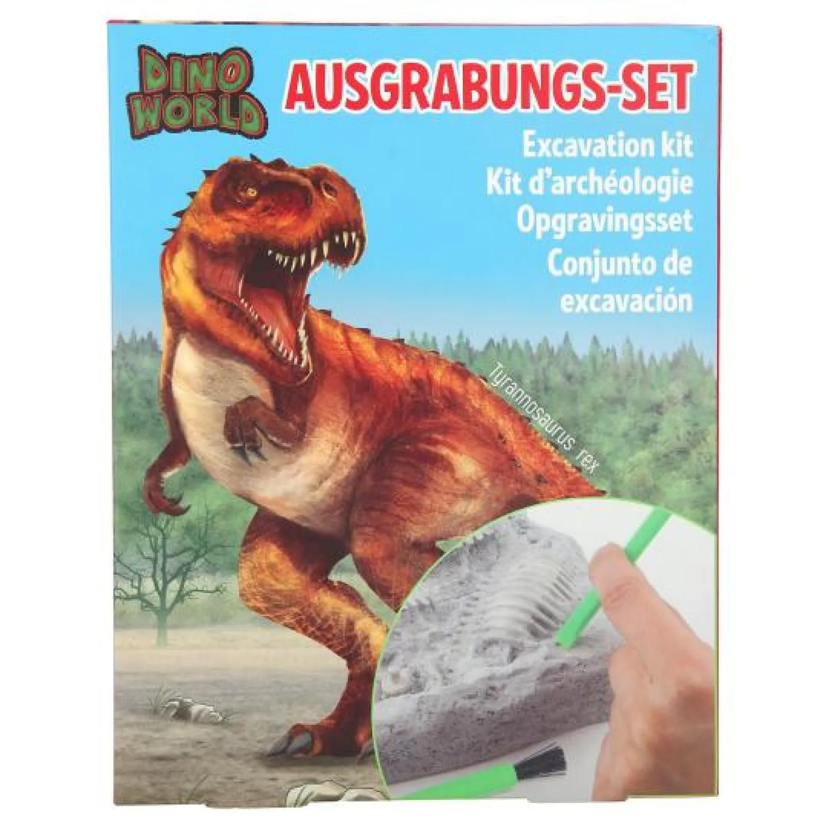 Produktbild: Dino World Ausgrabungs-Set groß – Spannendes Entdecker-Set für Kinder