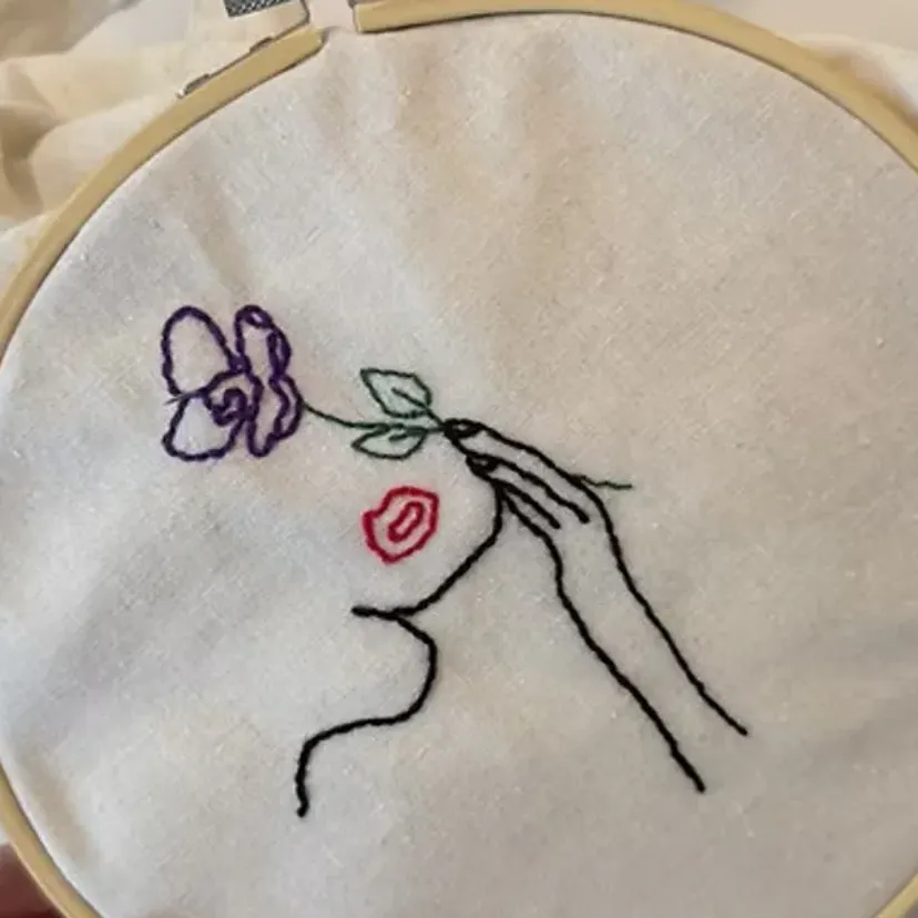 Produktbild: Sticken Workshop München: Jutebeutel kreativ gestalten