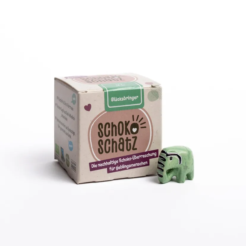 Produktbild: SchokoSchatz für Lieblingsmenschen -  Glücksbringer